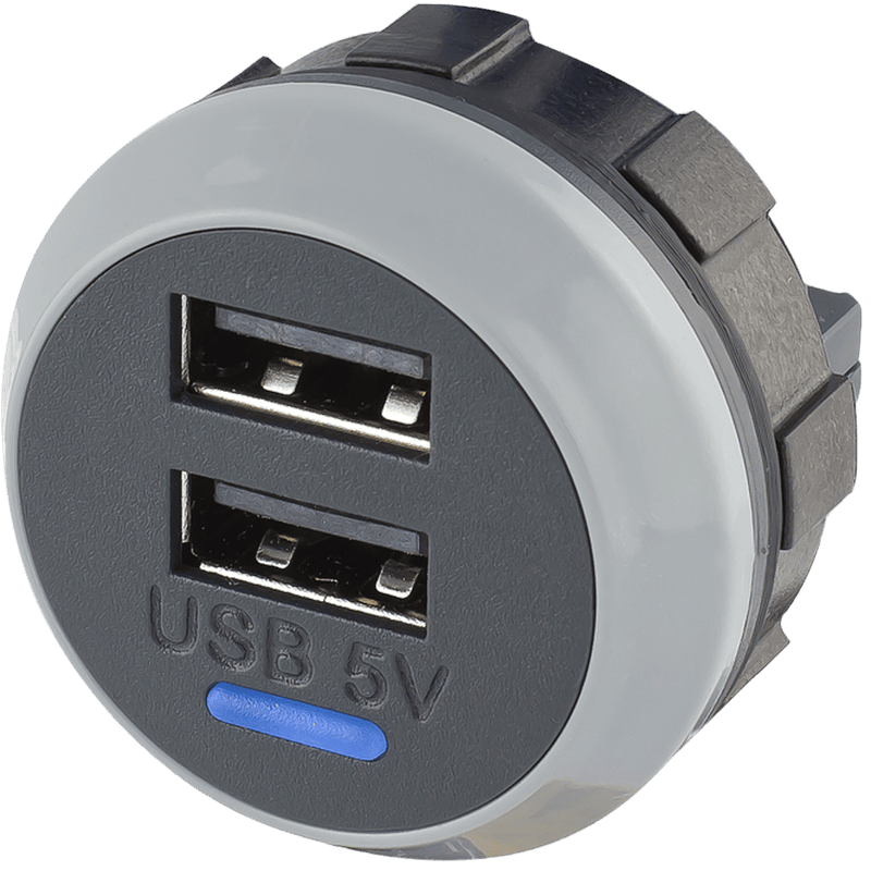 Alfatronix USB PV PRO-D (PV PRO-AA) 12/24v DC USB Charger For Bus & Coach