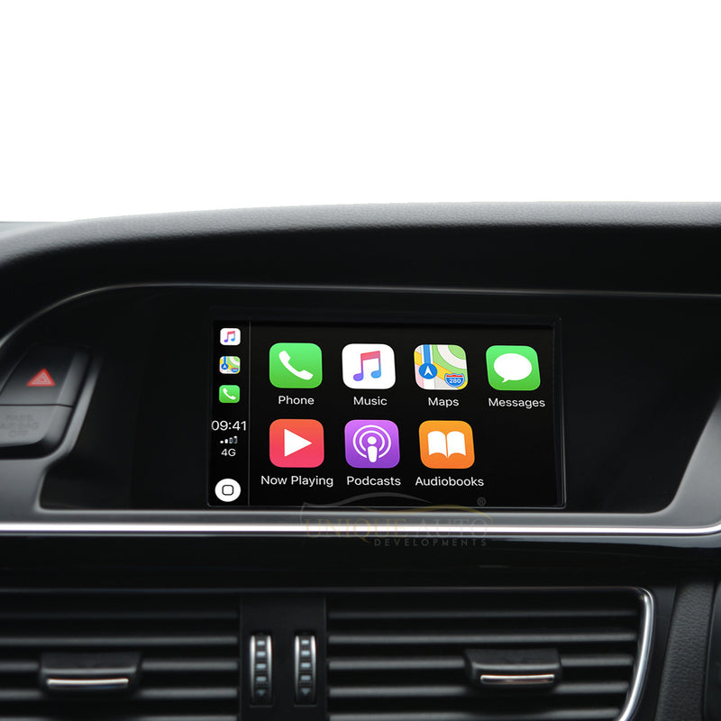 Wireless Apple CarPlay Android Auto Retrofit for Audi A4 A5 S5 A6 S6 Q7 A8 S8 MMI 2G high 2005-2009