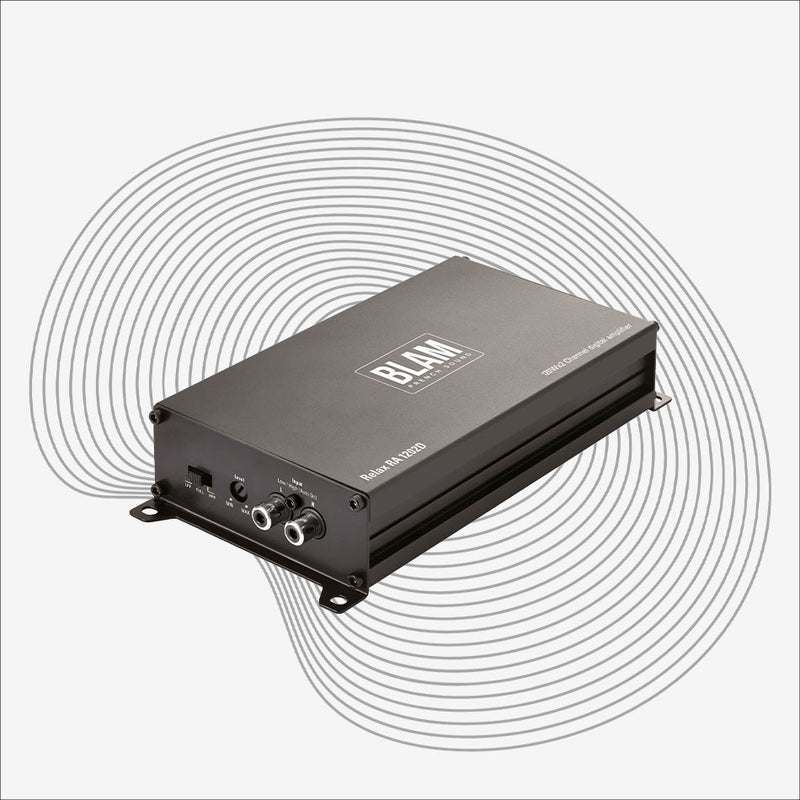 BLAM Ultra-compact D Class 2 X 80W amplifier