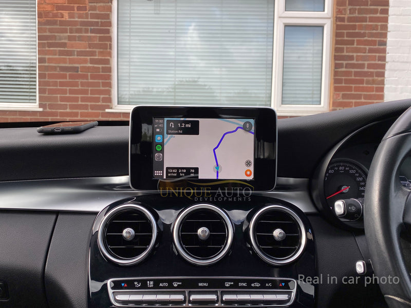 Wireless Apple CarPlay Android Auto Mercedes 2015-2018 Retrofit