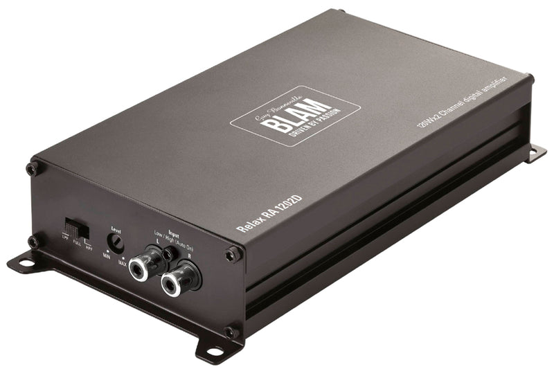 BLAM Ultra-compact D Class 2 X 80W amplifier by Blam - CarAudioStuff