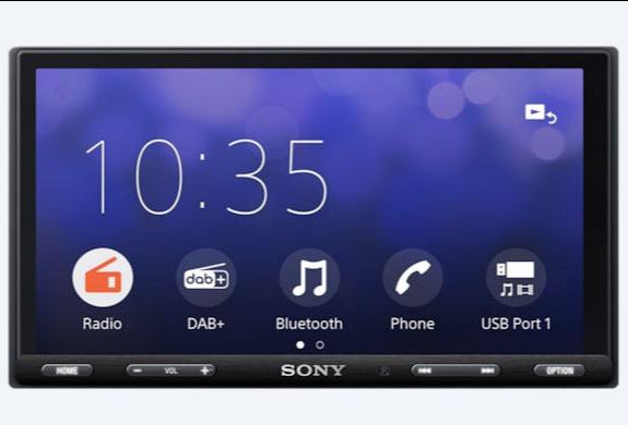Sony 6.95" DAB Apple CarPlay Android Auto Media Receiver XAV AX5650D by Sony - CarAudioStuff