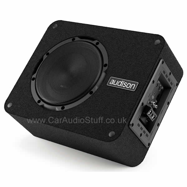 Audison Prima APBX 10 AS2 Active Subwoofer Enclosure with Quick Power Release by Audison - CarAudioStuff