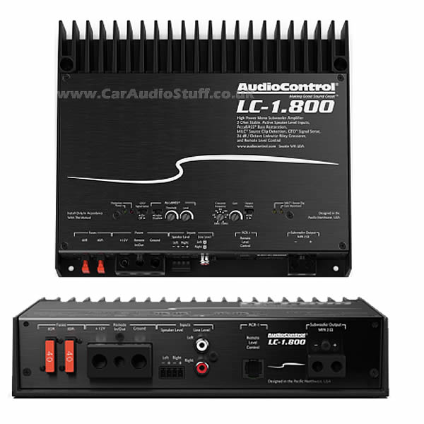 AudioControl LC-1.800 800 Watt Sub-woofer Amplifier with AccuBass by AudioControl - CarAudioStuff