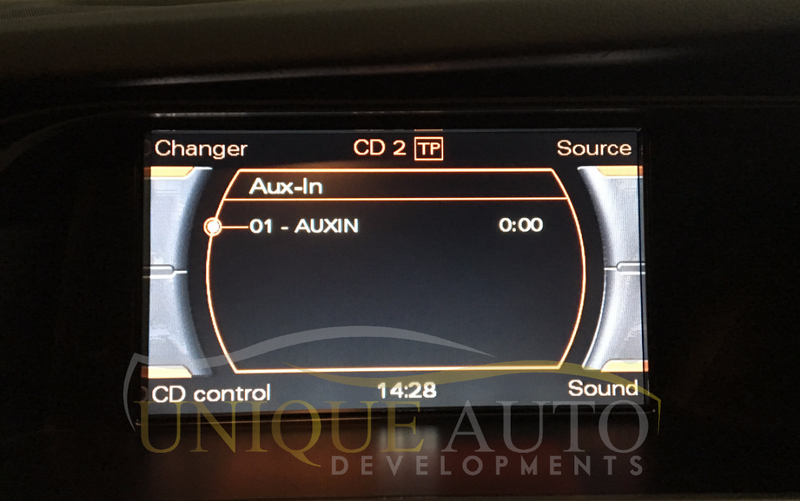 AUX Audio Interface MOST Adaptor for Audi MMI 2G A4 A5 A6 A8 Q7 S5 S6