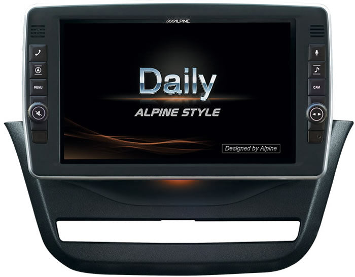 Alpine - iLX-F905DU 9-Inch Media Receiver, featuring DAB+ digital