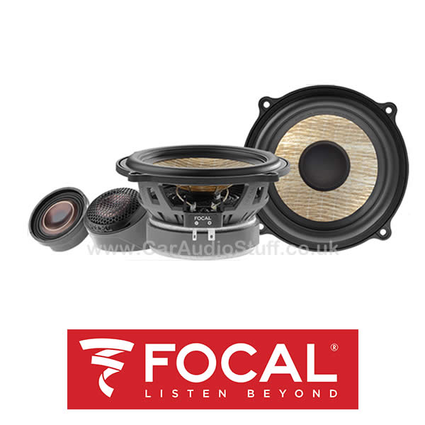 Focal Flax Evo 6.5 inch (165mm) 2-Way Component Speaker set with Grilles - PS-130FE by Focal - CarAudioStuff