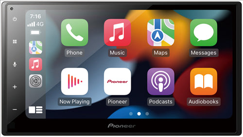 Pioneer SPH-DA160DAB Mechafree 6.8” Capacitive touchscreen multimedia  player with Apple CarPlay, Android Auto and USB Mirroring for Android.  Bluetooth, DAB/ DAB+ Digital Radio, 13-band GEQ. : :  Electronics & Photo