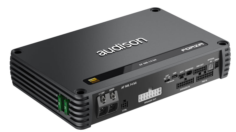 Audison Forza AF C 8.14 bit 8 Channel Amplifier With 14 Channel DSP