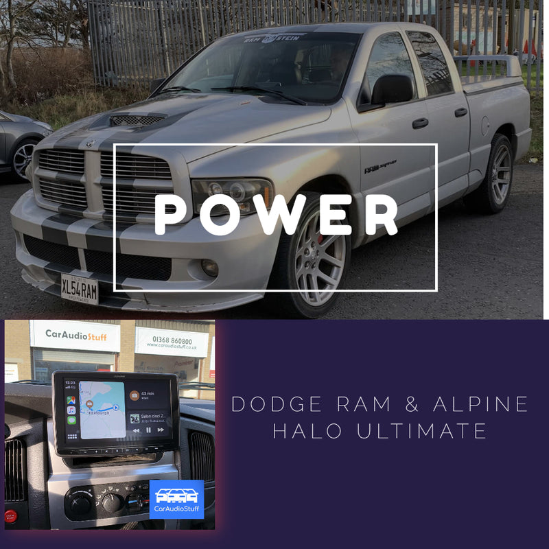 Dodge Ram SRT-10 fitted with Alpine Halo9