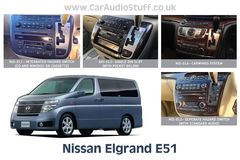 Radio upgrade to Nissan Elgrand E51