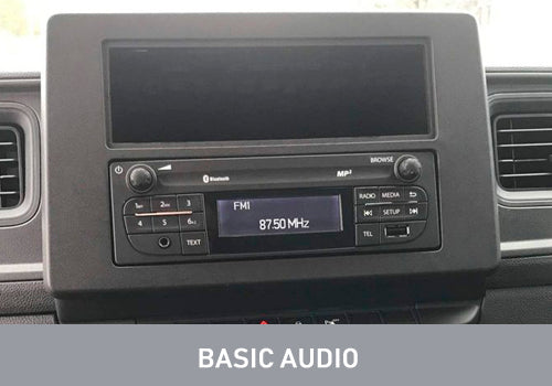 Renault Master, Nissan NV400, Vauxhall Movano (2020>) Single DIN stereo fitting kit (BASIC AUDIO)