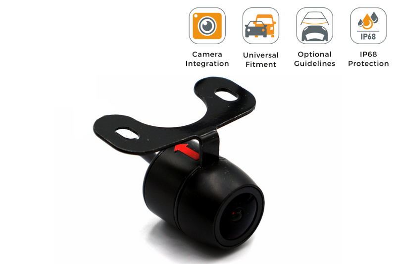 Universal car/ vehicle reverse view butterfly camera with adjustable bracket (NTSC) - CA-302