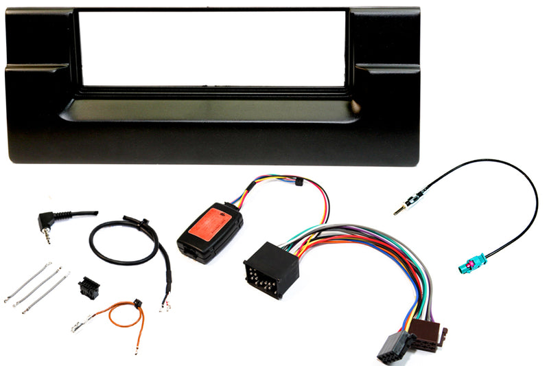 BMW E39 5 Series complete Single DIN stereo upgrade fitting kit (ROUND PIN CONNECTION) - FK-115-R