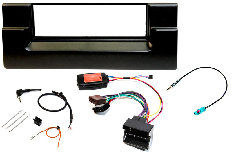 BMW E39 5 Series complete single DIN stereo upgrade fitting kit (QUADLOCK CONNECTION) - FK-115-Q
