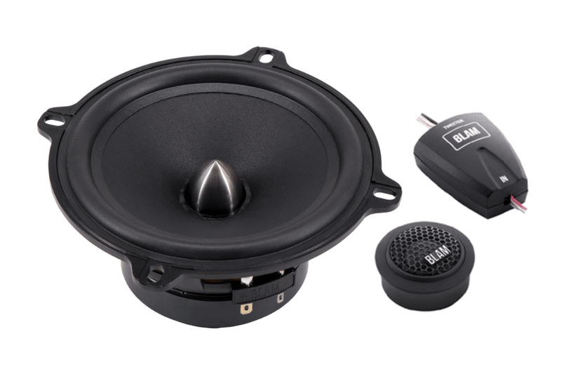 BLAM RELAX 130RFS 130mm (5.25inch) Hi-efficiency 2ohm, 2-Way Component car audio speakers (PAIR)