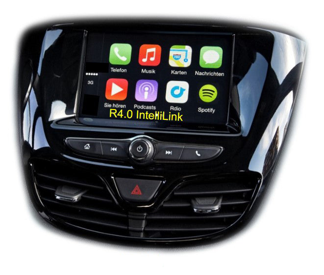 Vauxhall Adam, Corsa E, Mokka, Zafira R4.0 IntelliLink rear view camera and video input interface
