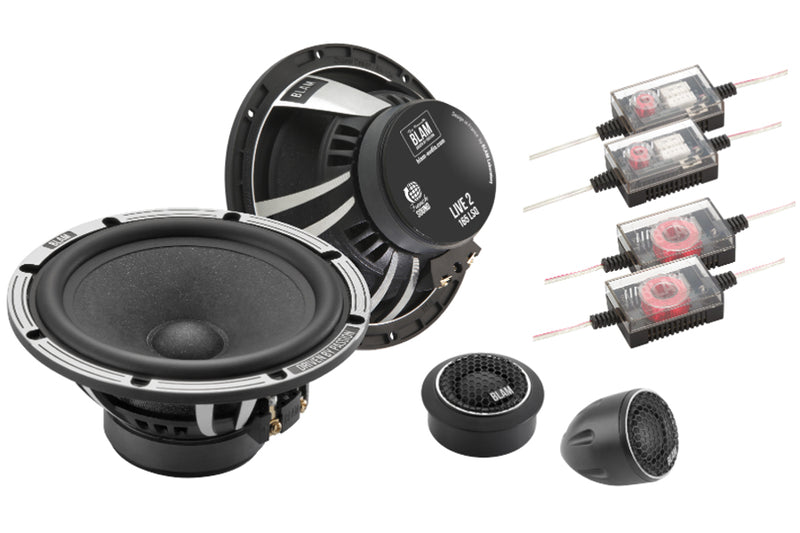 BLAM LIVE ORIGINAL LSQ 165mm (6.5 inch) Hi-Efficiency 2-way component speaker system
