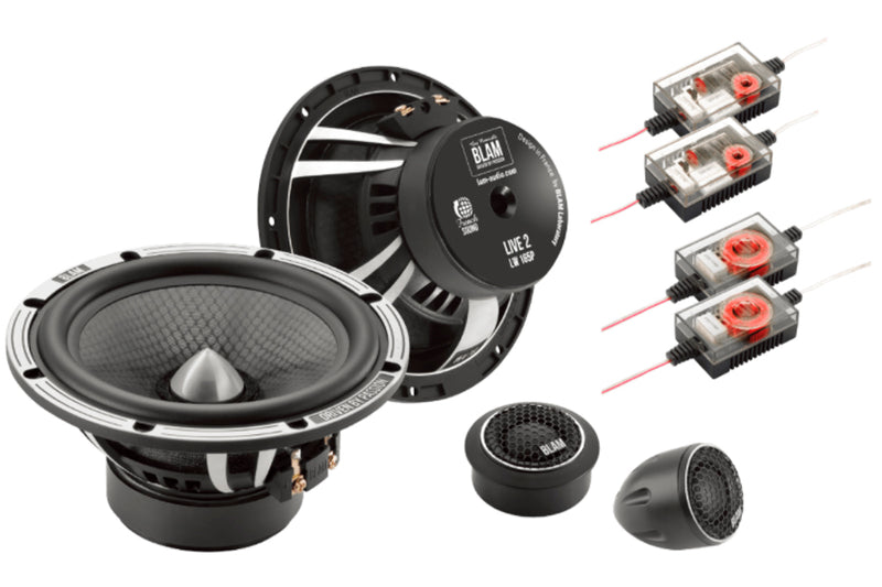 BLAM LIVE HIGH POWER 165mm (6.5 inch) 180W 2-way component speaker system