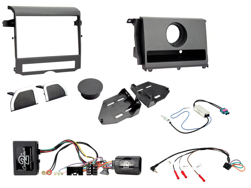 Landrover Discovery IV Double DIN complete stereo upgrade fitting kit (MOST AMPLIFIED)