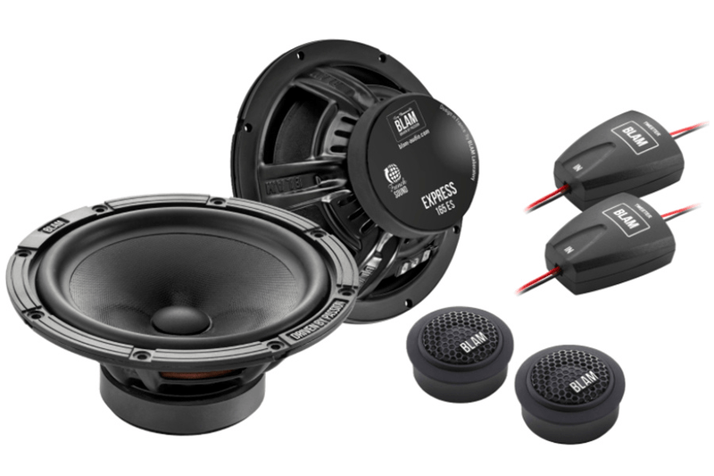 Volvo C, S, V, XC-Series 165mm (6.5 Inch) complete BLAM EXPRESS speaker upgrade fitting kit