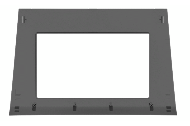 Jeep Commander (2006-2007) without OEM factory navigation Double DIN Car Radio Fascia (GREY)