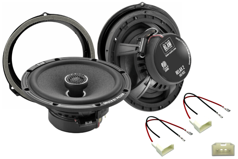 Ford B-Max (2012-2018) BLAM RELAX 165RC Front/ Rear Door Coaxial speaker upgrade fitting kit