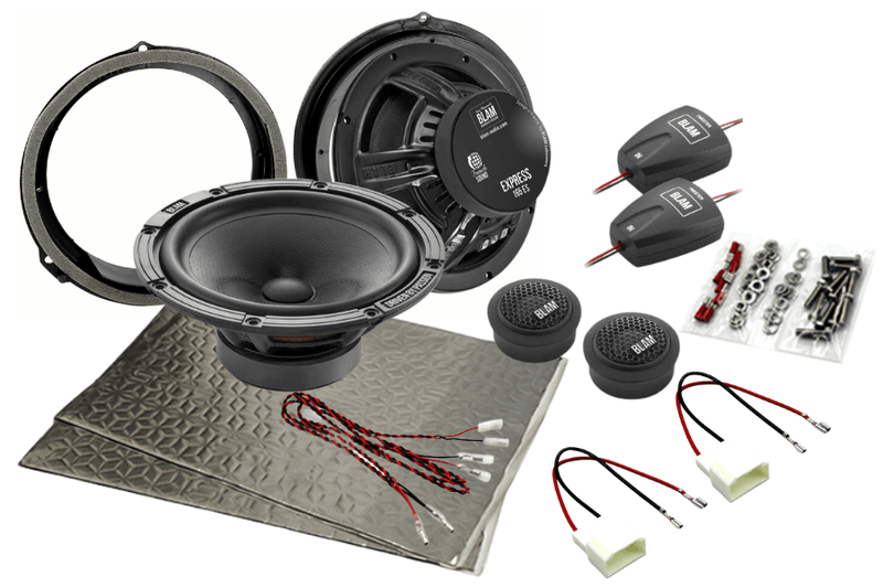 Ford B-Max (2012-2018) BLAM EXPRESS 165ES Front/ Rear Door Component speaker upgrade fitting kit