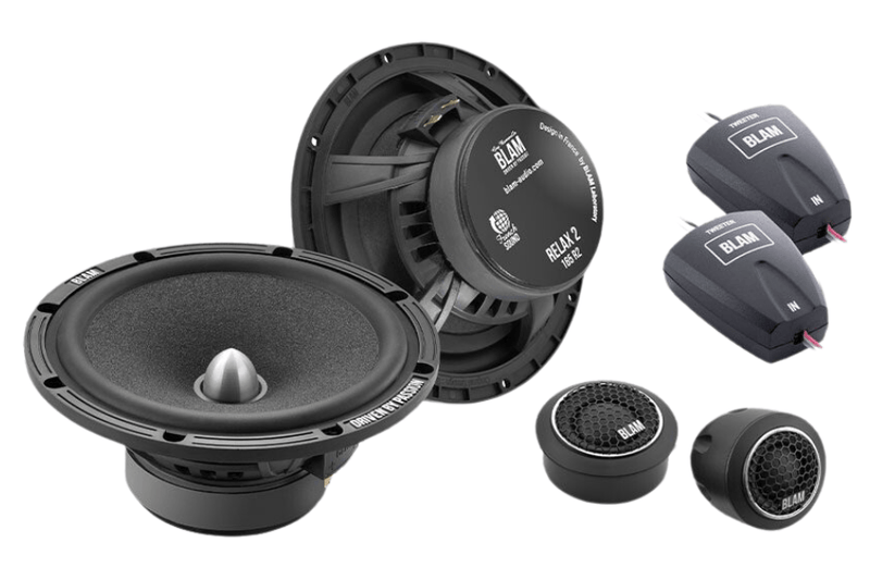 Ford B-Max (2012-2018) BLAM RELAX 165RS Front/ Rear Door Component speaker upgrade fitting kit