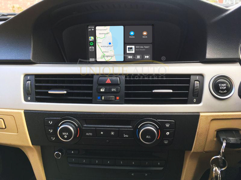 Wireless Apple CarPlay Android Auto for BMW CIC 1/3/5/6/7/X1/X3/X5 Series E90/E87/F10