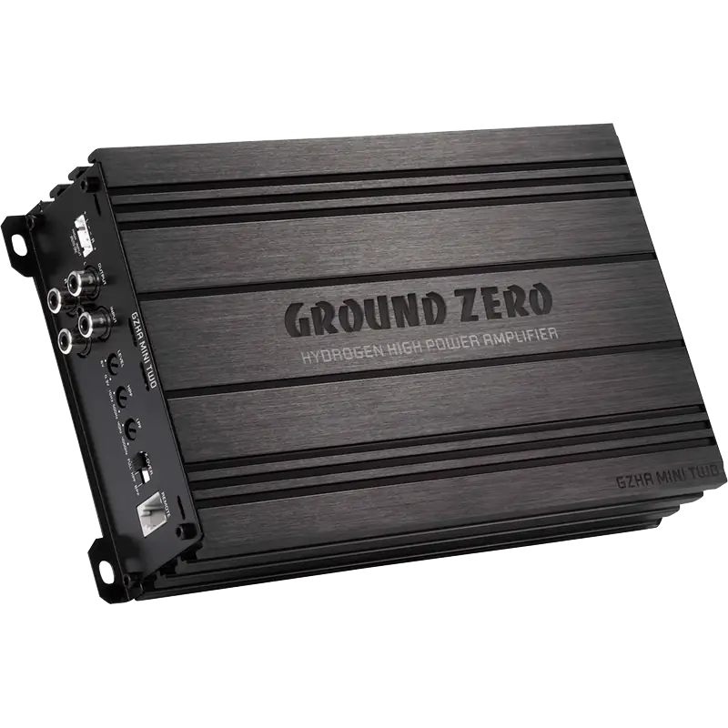 Ground Zero 4-channel class D compact car amplifier GZHA MINI FOUR