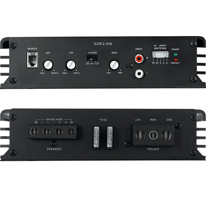 GZIA 2.240 2-channel high quality class A/B amplifier