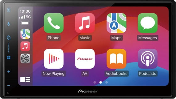 Pioneer 6.8" Touch Screen Carplay and Android auto wired and wireless SPH-DA77DAB