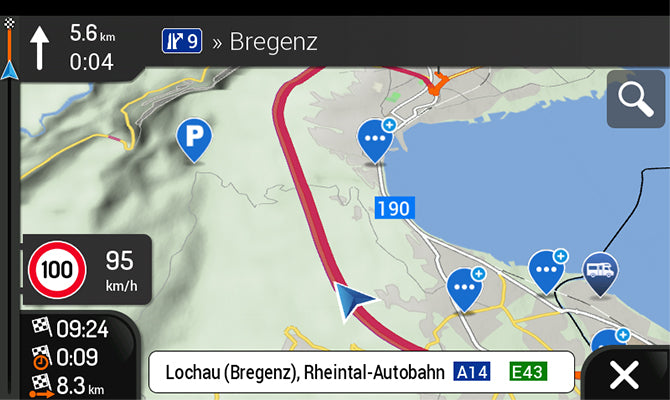 Navigation Map Software Package FOR Zenec Campervan 3 year sub