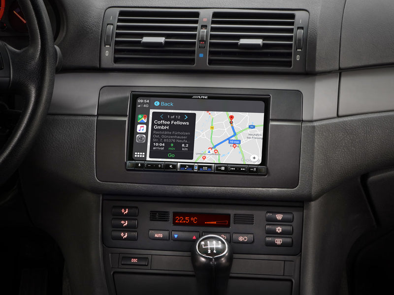 BMW 3 Series E46 Double DIN Upgrade Headunit with CarPlay Android Auto DAB Bluetooth ILX-705E46