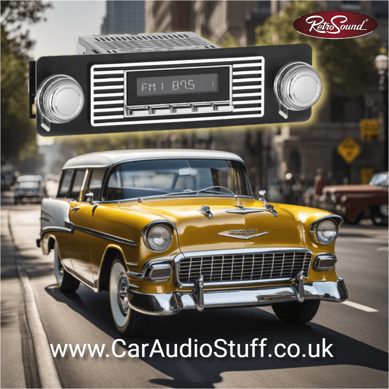 Retrosound 1955-56 Chevrolet Nomad Hermosa-1 Radio