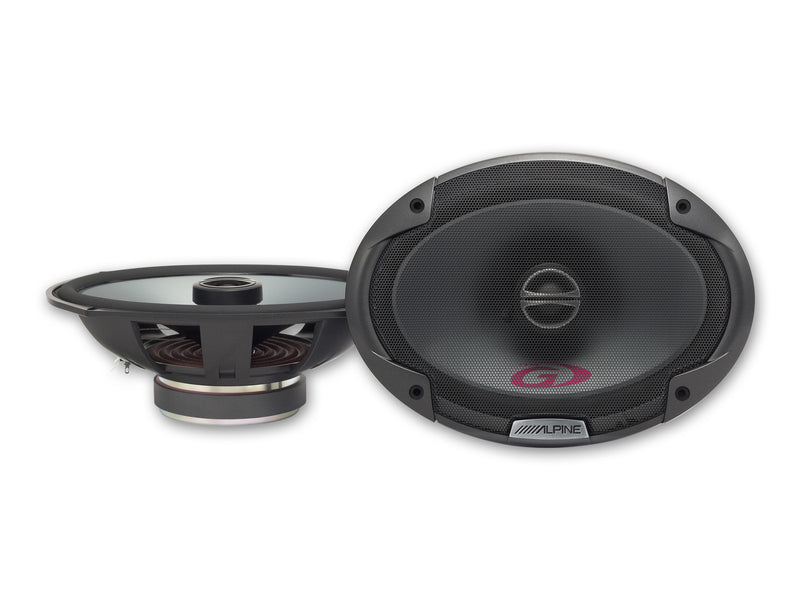Alpine - 6x9" (16 cm x 24 cm) Coaxial 2-way Speakers - SPG-69C2 by Alpine - CarAudioStuff