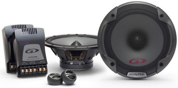 Alpine - 6-1/2" (16.5cm) Component 2-Way Speaker System - SPG-17CS by Alpine - CarAudioStuff
