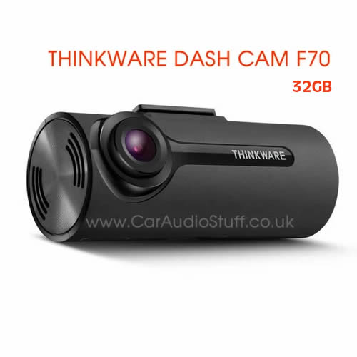 Thinkware Dash Cam F70 1CH 32GB Hardwire by Thinkware - CarAudioStuff