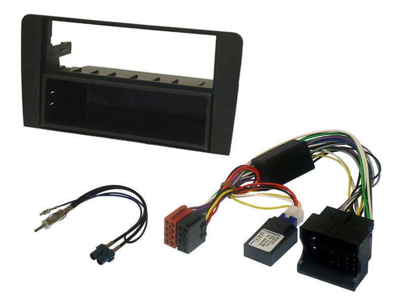 Audi A3 8P single and double din stereo fitting kit with CAN ignition interface no steering control by InCarTec - CarAudioStuff