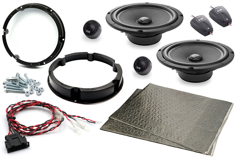 BLAM: SFK-VW1-RS200 - VW Transporter T5/T6 200mm (8 Inch) Complete Speaker Upgrade Fitting Kit