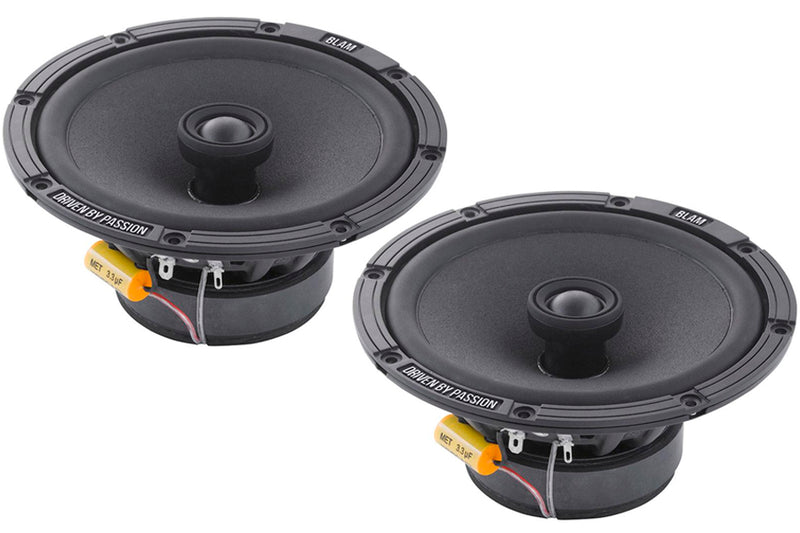 BLAM Relax 165RC 165mm (6.5inch) Hi-efficiency 2ohm, 2-Way Coaxial speakers (PAIR)