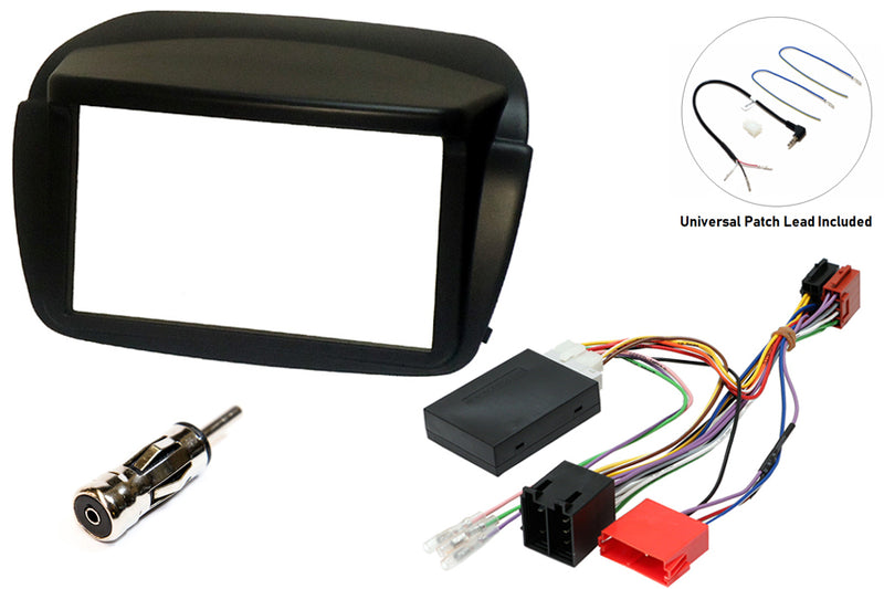 Fiat Doblo, Vauxhall Combo complete Double DIN Stereo upgrade fitting kit