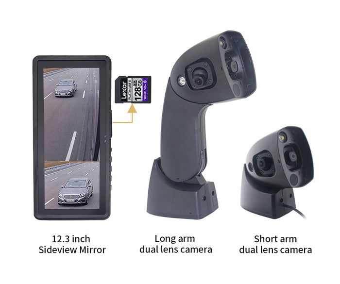 Wing Mirror Replacement Camera Kit by CAS - CarAudioStuff