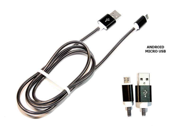 InCarTec Android Micro USB to USB a male charger/data cable 1 metre long