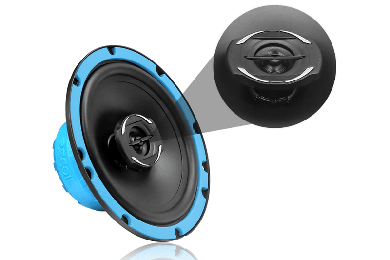 Recoil Echo-Series RCX65 165mm (6.5 inch) 200 watt 2-way full-range coaxial speakers (PAIR)