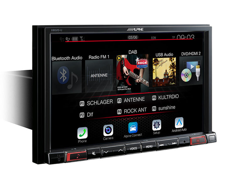 Alpine 8" HD Advanced Navi System with 1-DIN Chassis DAB Bluetooth - X803D-U by Alpine - CarAudioStuff