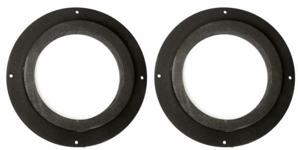 Q+ SA Audi03 (A4) MDF Speaker Adapters for 6.5" (16.5cm) Aftermarket Speakers by Q+ - CarAudioStuff