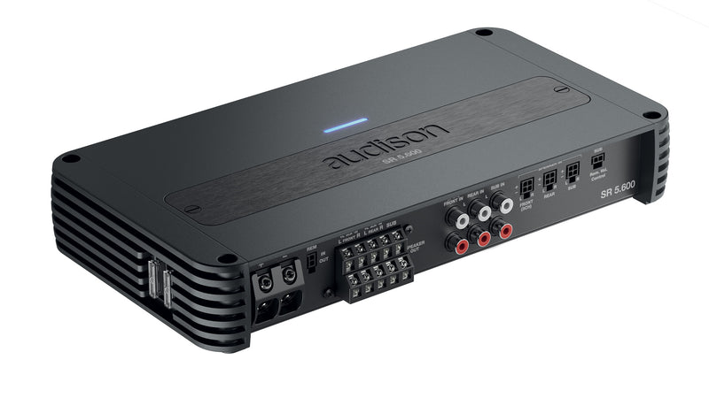 Audison 5 Channel Car Stereo Amplifier with Built in Crossovers SR5.600