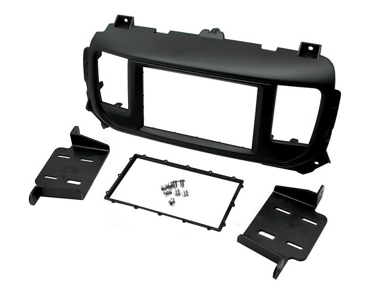 Citroen Dispatch, Jumpy, Spacetourer Double Din Fascia Adapter (Black) by Connects2 - CarAudioStuff